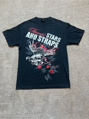 VTG 00’s / Y2K Famous Stars & Straps Black Cherubs Tee